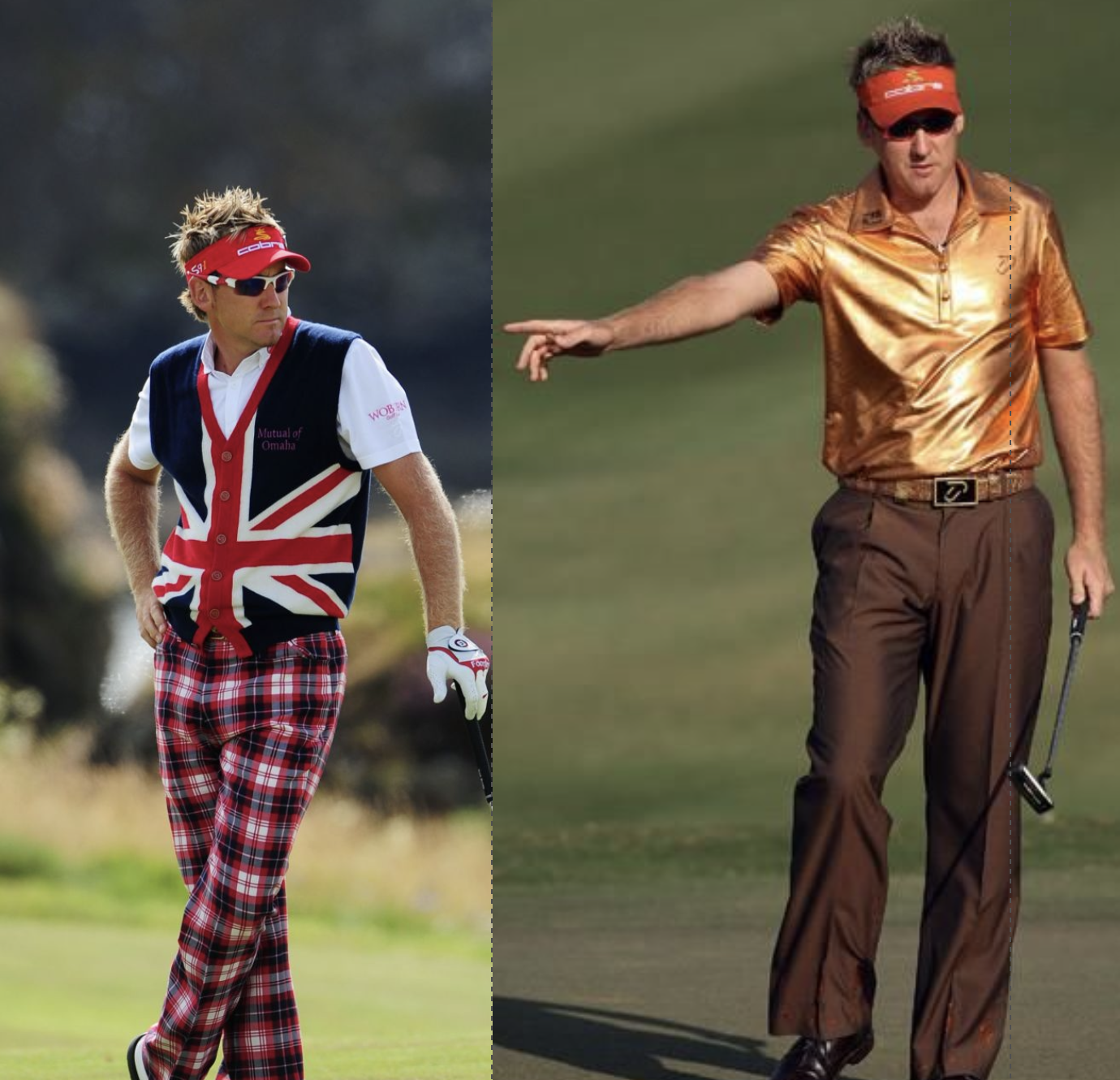 Ian poulter funny golf outfits