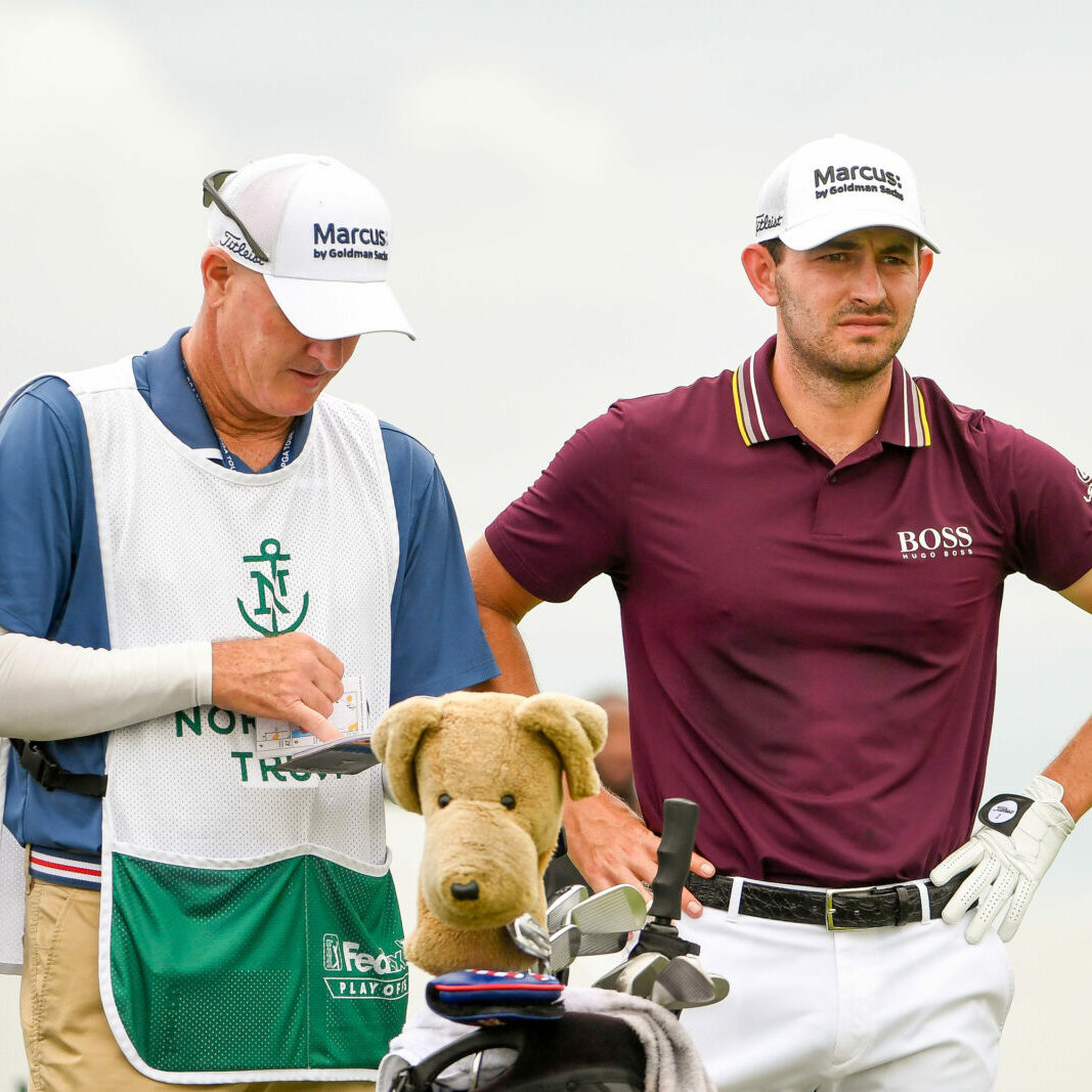 Patrick Cantlay and Caddy Joe Lacava